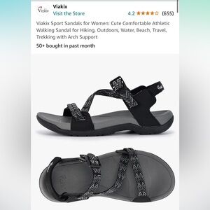 Viakix Sport Walking Sandals for Women